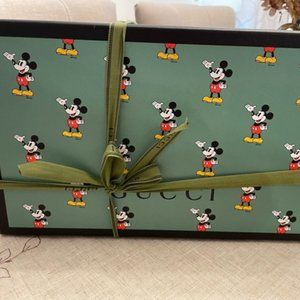 Gucci Vintage Mickey Mouse Ace Low Top Sneakers